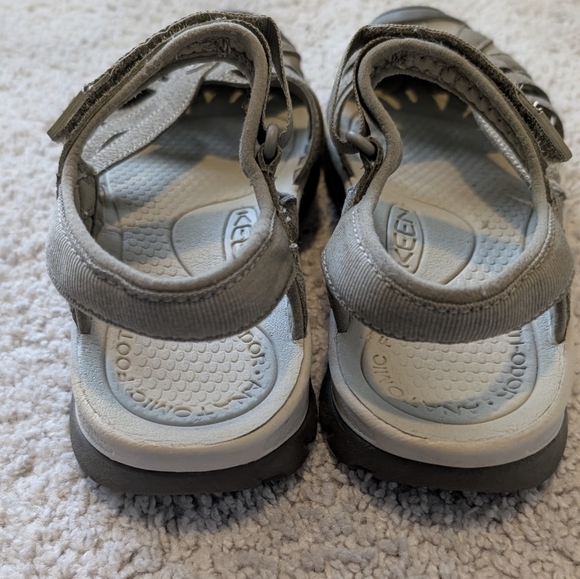 KEEN Rose Sandals Womens Size 7.5 Brindle/Shitake 1016729 Hiking Toe Bumper Arch - Picture 4 of 12